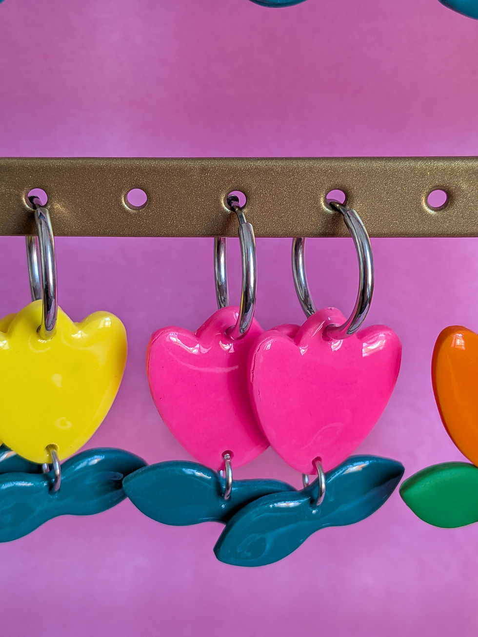Thumbnail: Boucles d'oreilles ANGELIQUE