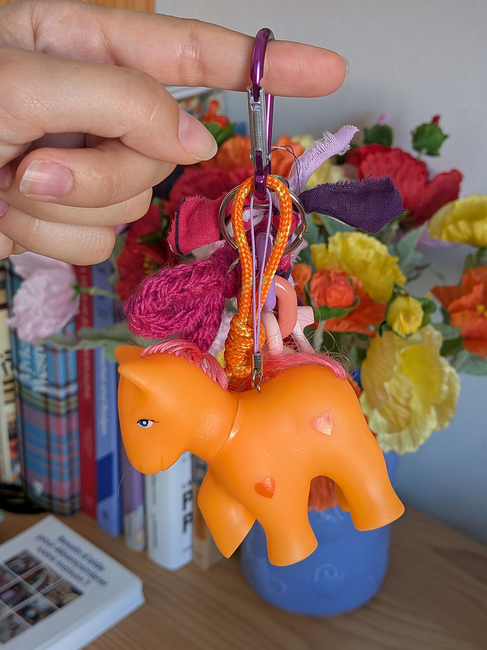 Thumbnail: Porte-clés Poneys upcyclés