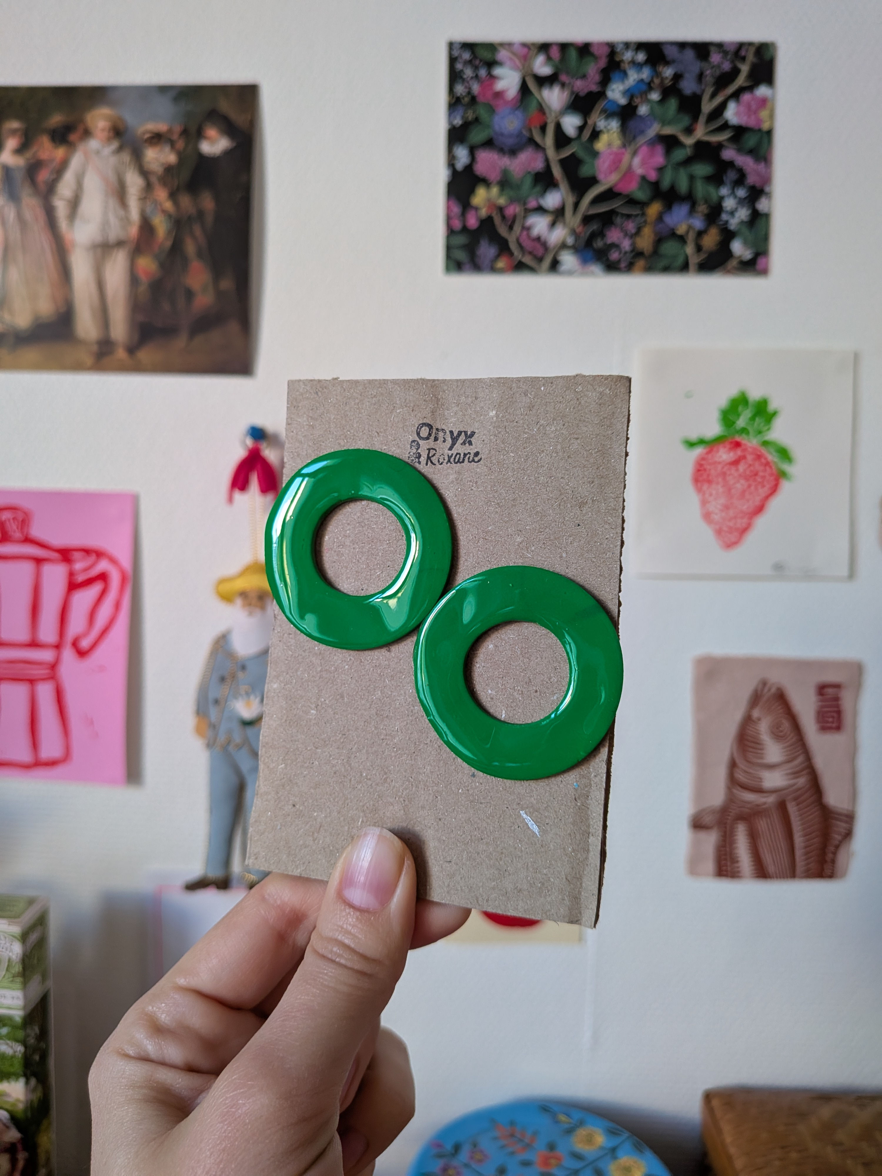 Boucles d'oreilles ROMY