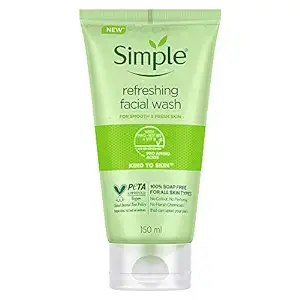 Simple Refreshing face wash, which is a best facewash for teens and adults.