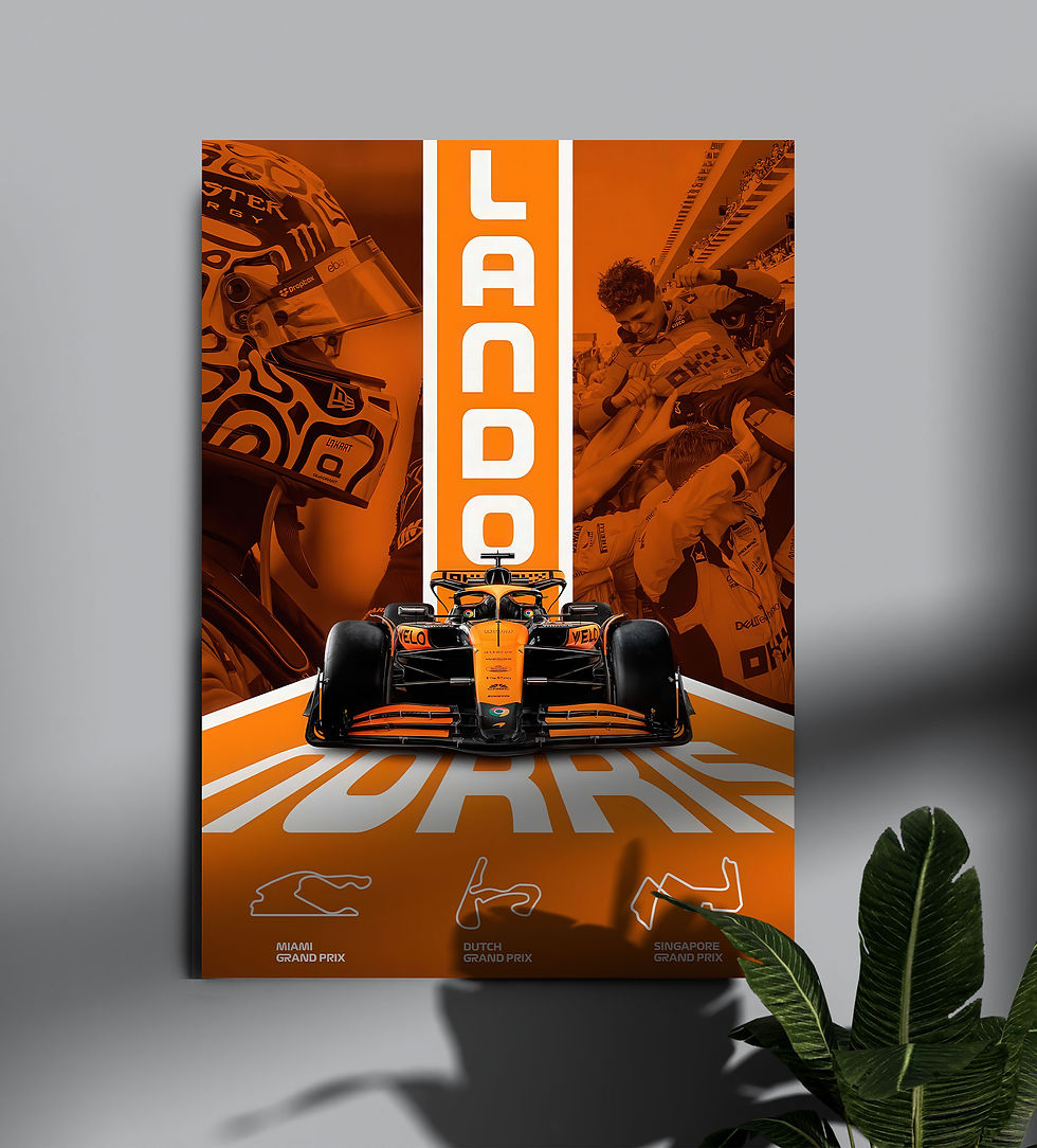 Formula1 Wall Poster