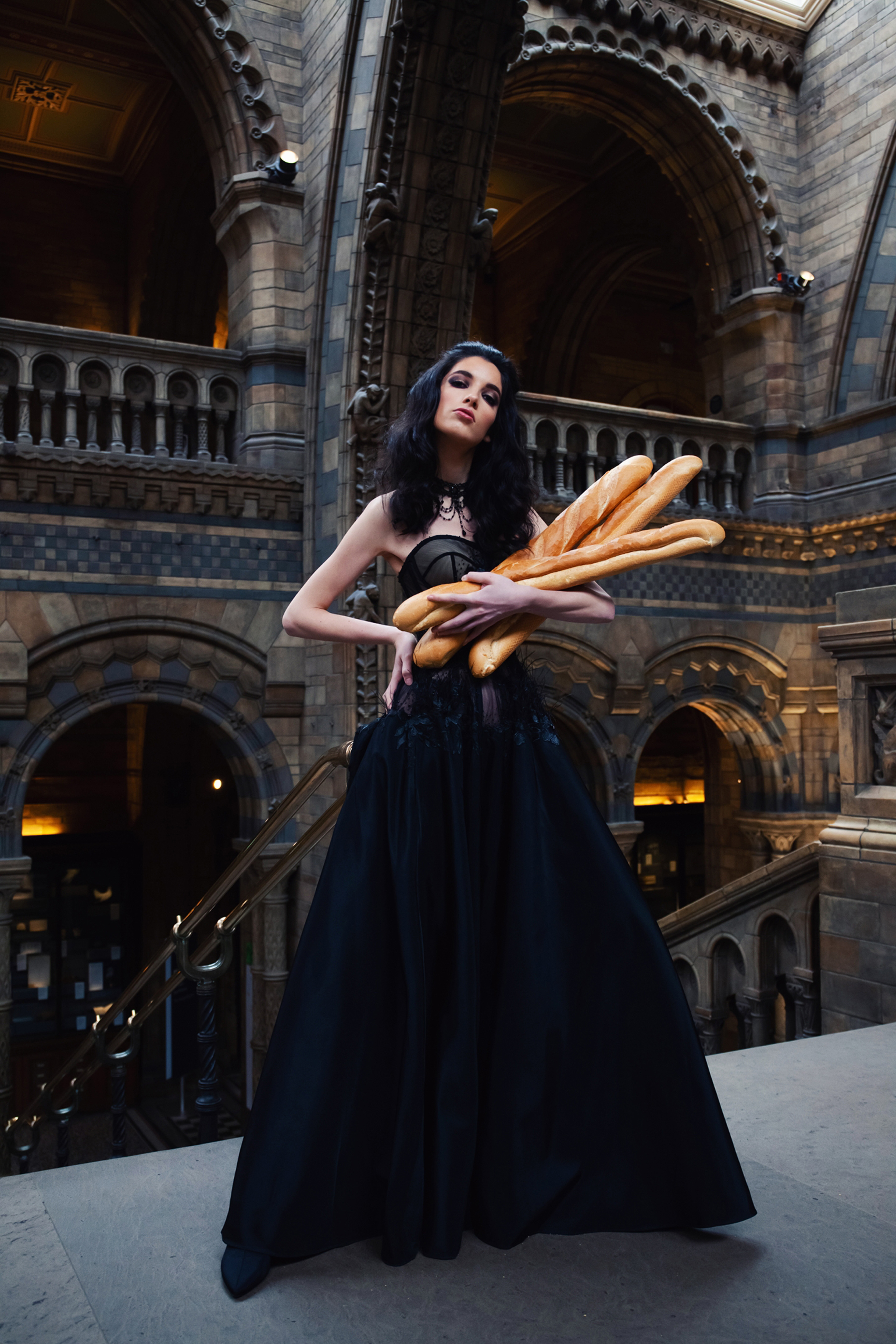 Fashion Editorial for Kulita evening wear