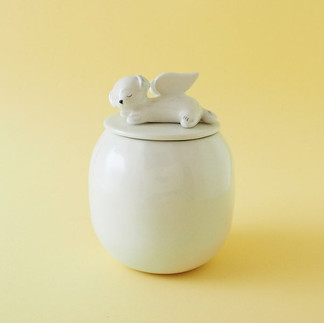 personalized pet urn for cremation ash