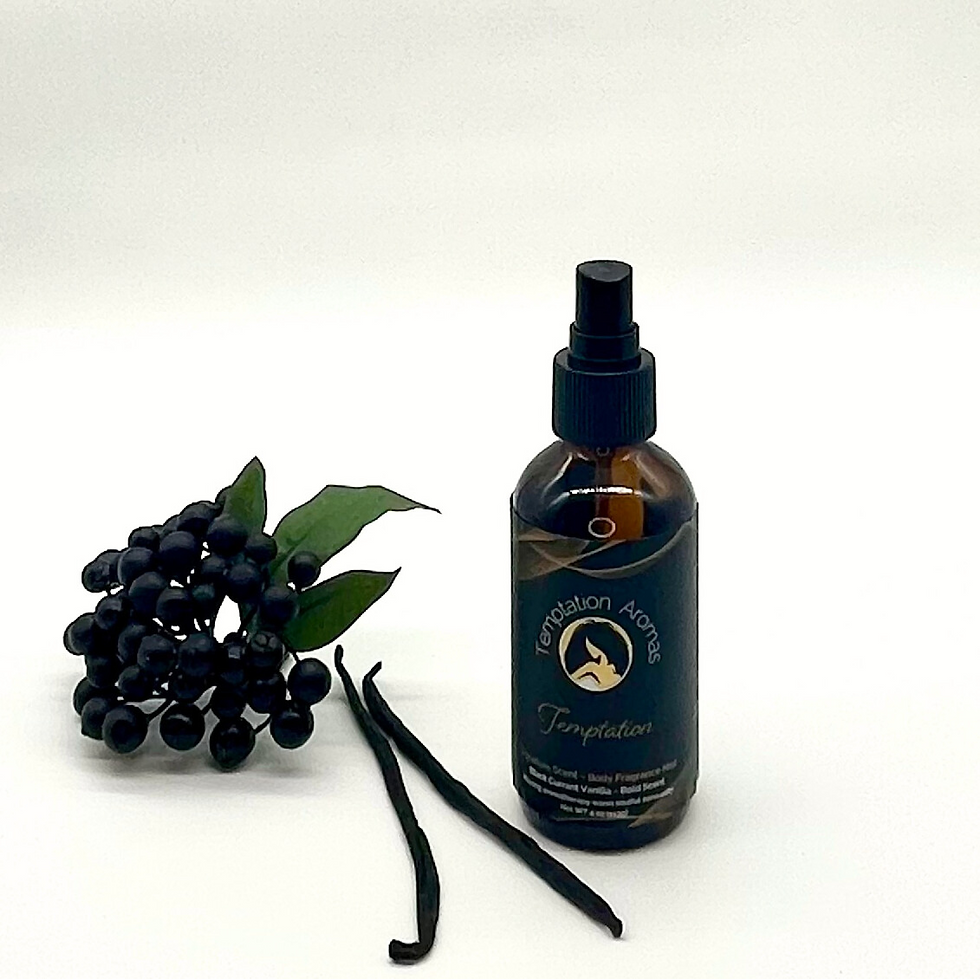 Thumbnail: 4 ounce Black Currant Vanilla Natural Spray Room Mist Essential Oil body spray natural perfume body mist