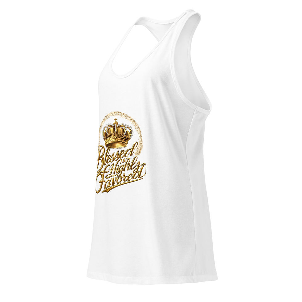 Thumbnail: Women’s fitted racerback tank top