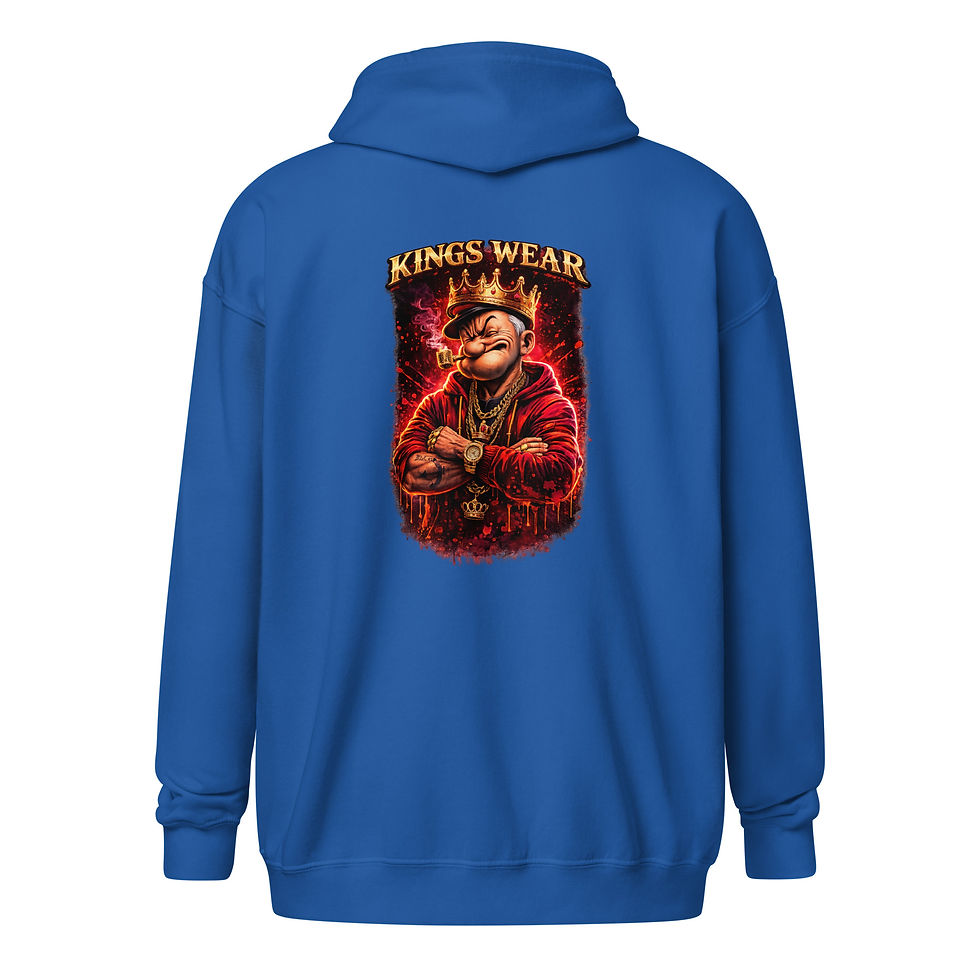 Thumbnail: Unisex heavy blend zip hoodie