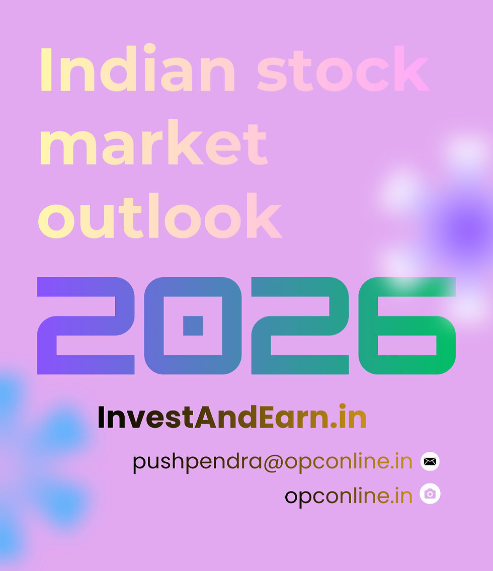 Indian Stock market Outlook 2026
