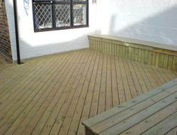 Storage Benches & Softwood Decking