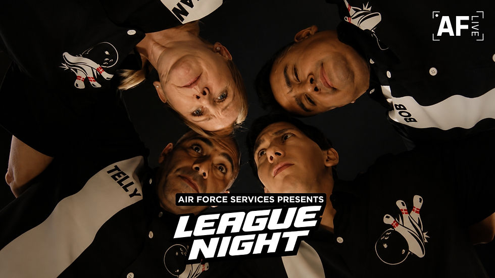 League Night team huddle picture