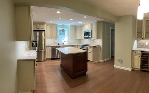 Kitchen and dining room remodel