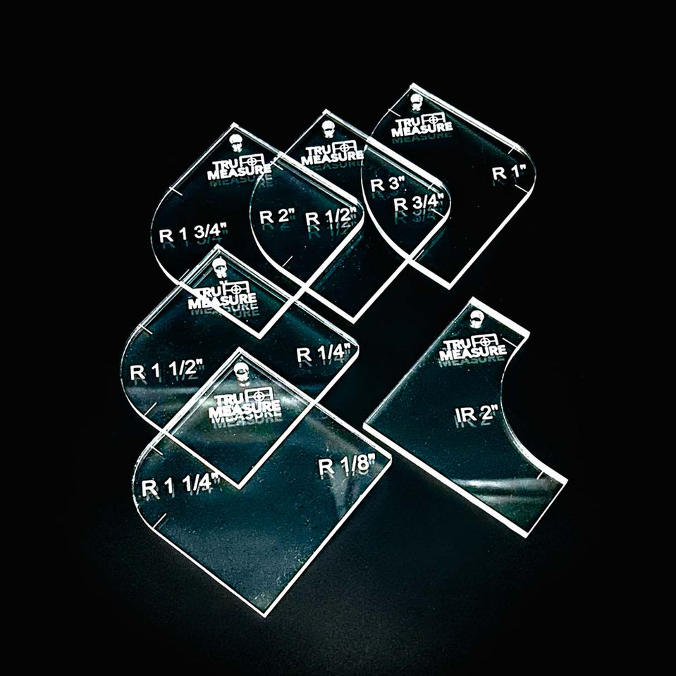 Tru Measure Radius Corner Template