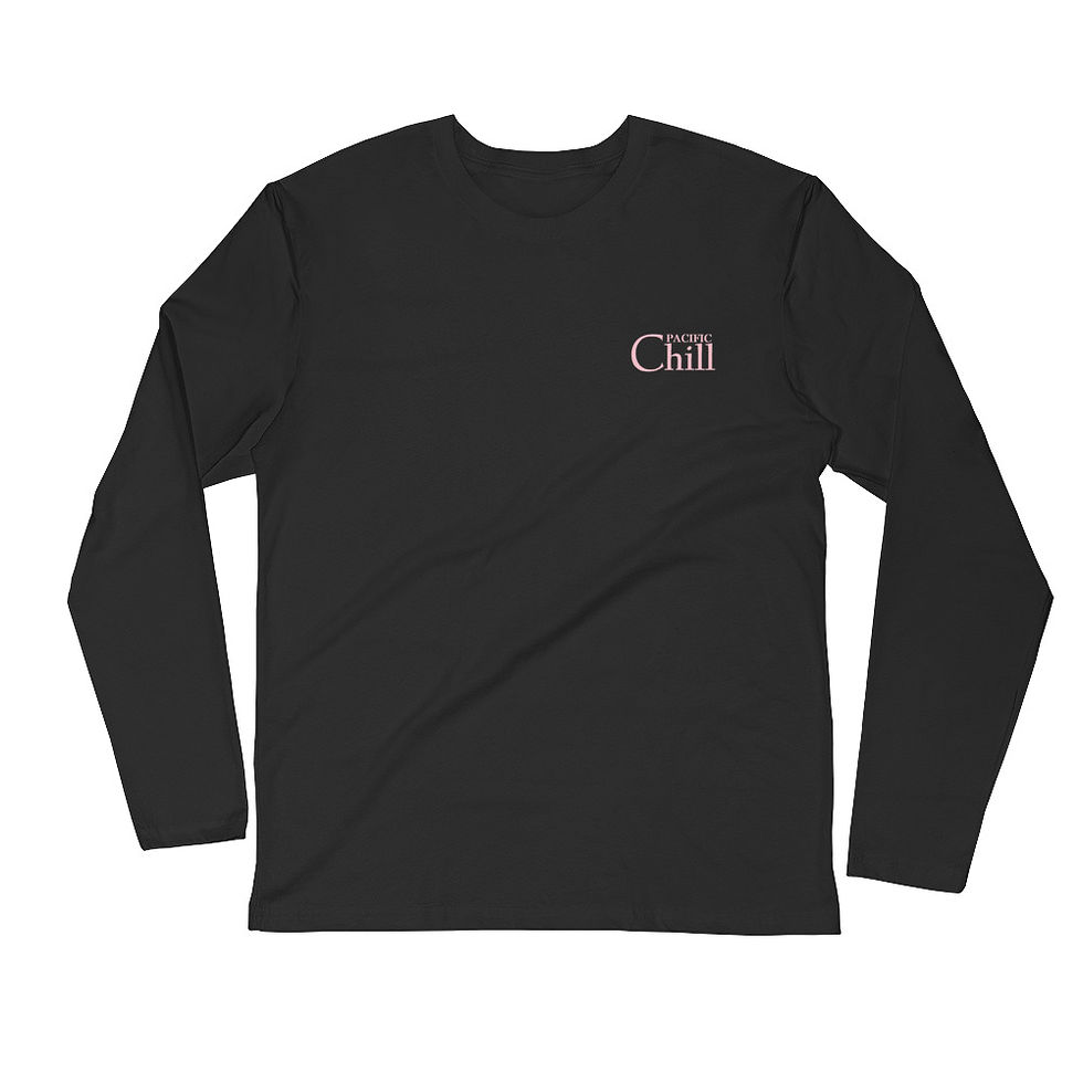 Thumbnail: Women's Yoga Long Sleeve - Pink Beach Tree