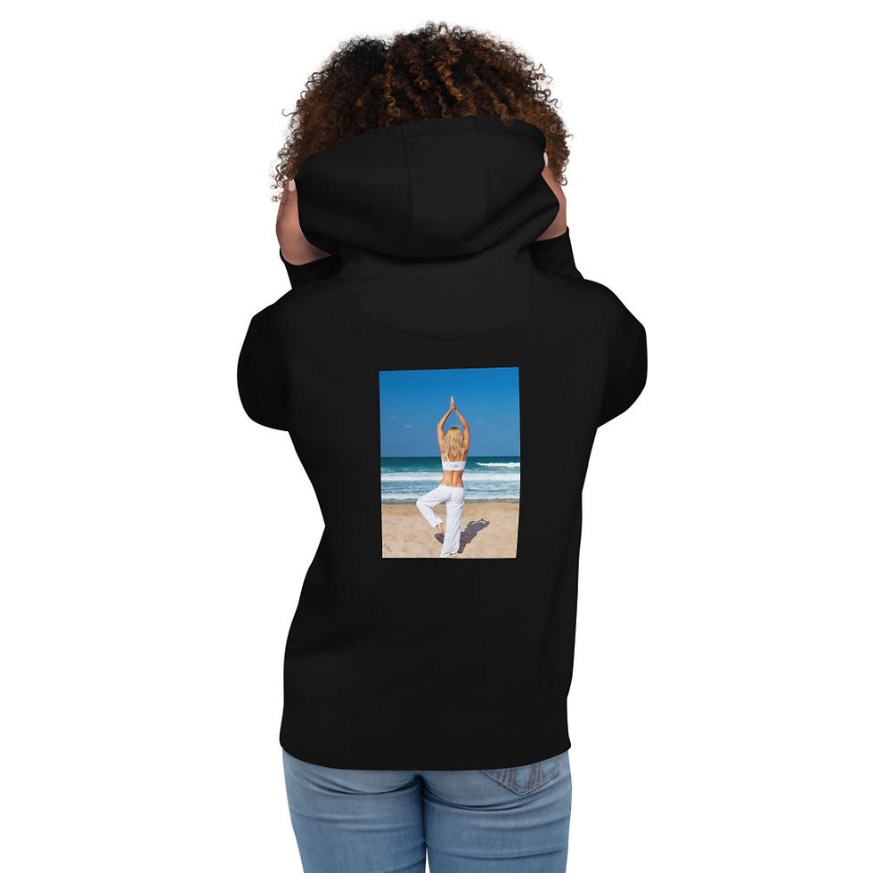 Thumbnail: Women's Yoga Hoodie - Beach Tree