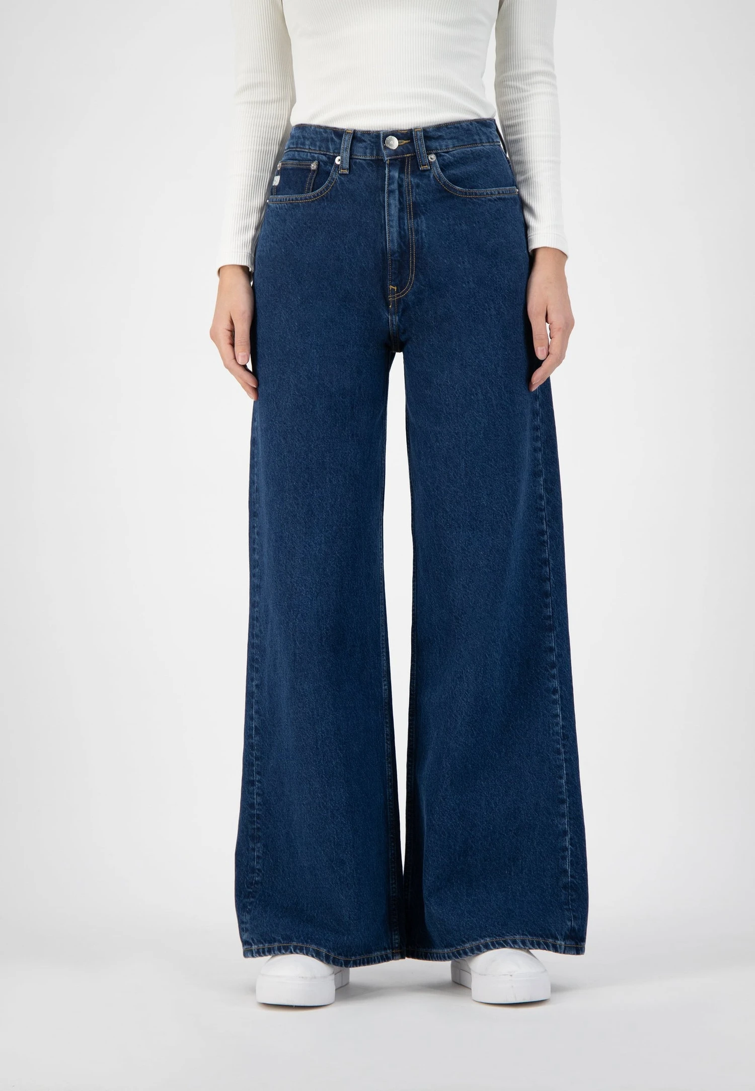 Jean Wide Leg bleu brut 