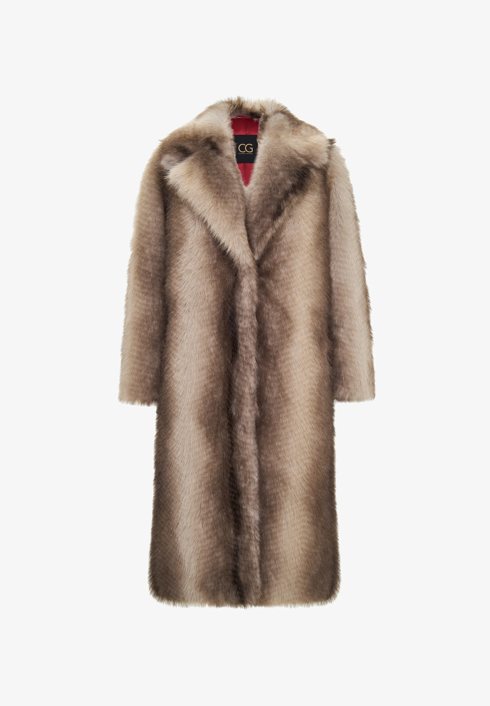 Manteau fausse fourrure tendance 2025 CESARE GASPARI