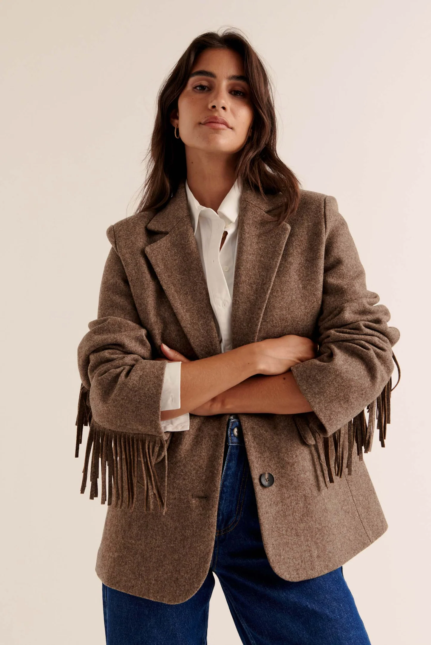 veste franges tendance printemps 2025