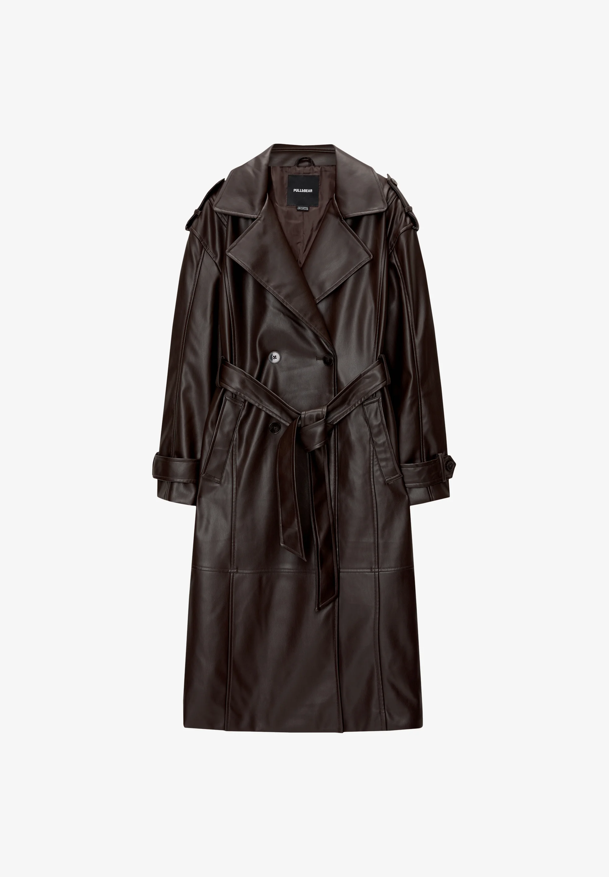 trench pull&bear manteau tendance 2025