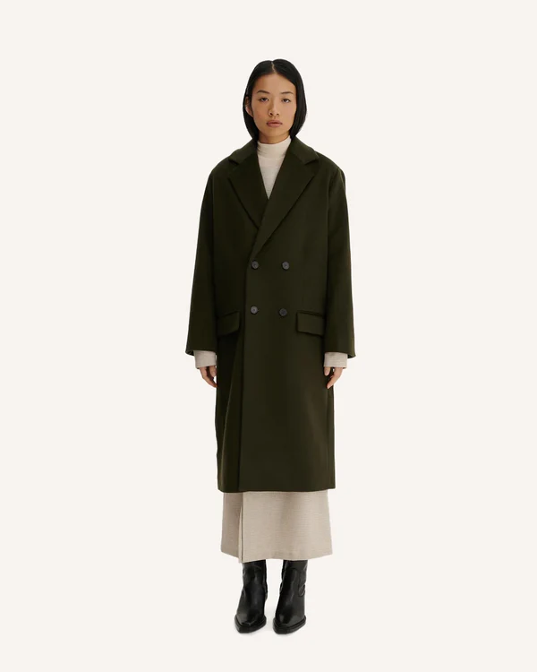 manteau laine garde-robe capsule hiver