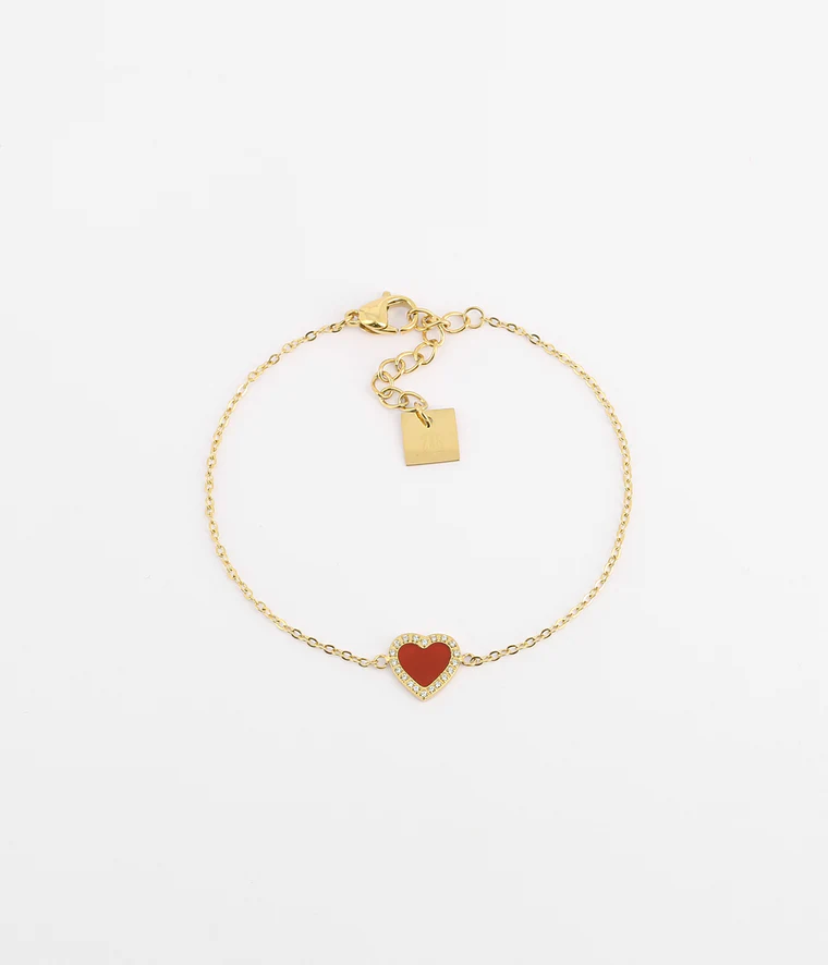 bracelet coeur cadeau fête des mères