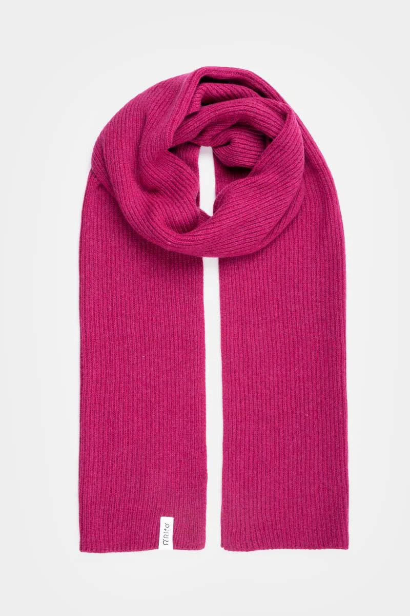 Grosse écharpe rose Automne Hiver