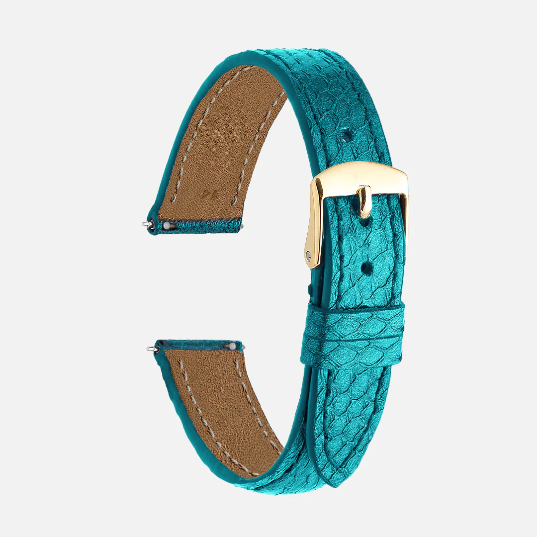 bracelet montre bleu cuir vacances été 2025