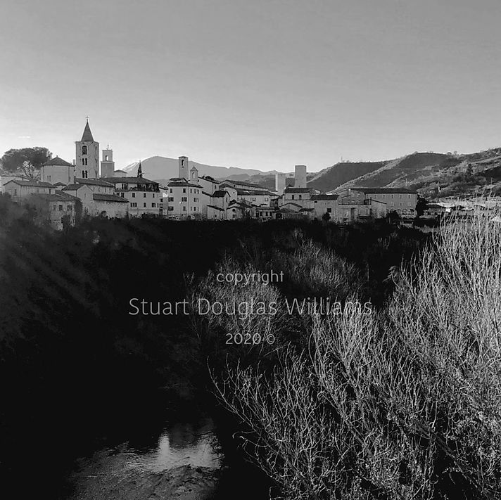 Ascoli Piceno, 2020. Beautiful black and white photographs of Italy by Stuart Douglas Williams.