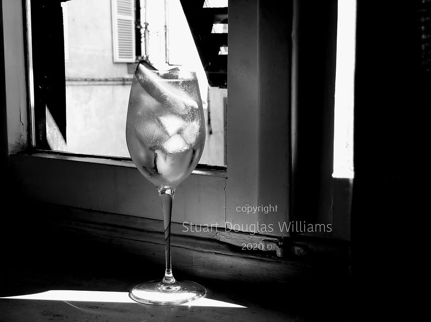 Aperitivo, 2019. Beautiful black and white photographs of Italy by Stuart Douglas Williams.