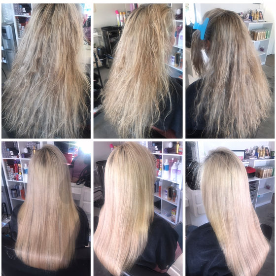 Before after