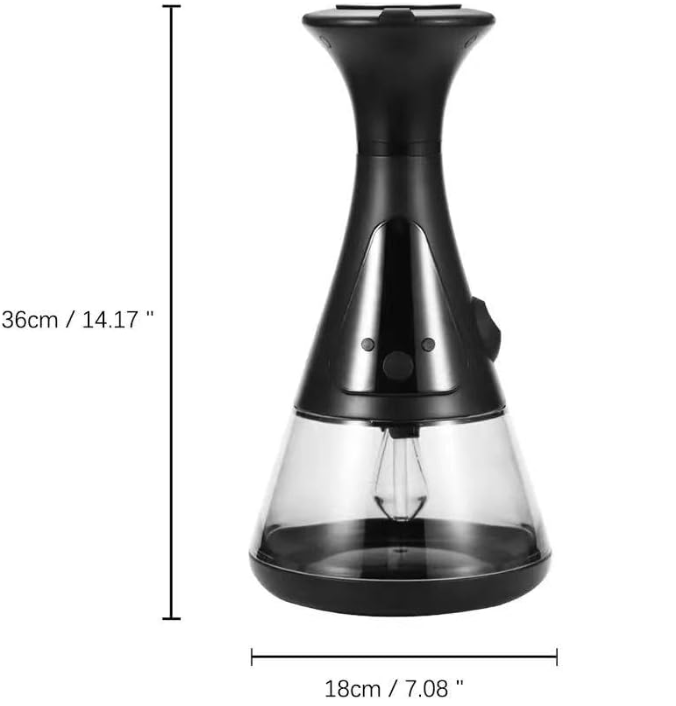 Miniatura: Hookah portàtil amb difusor silenciós incorporat