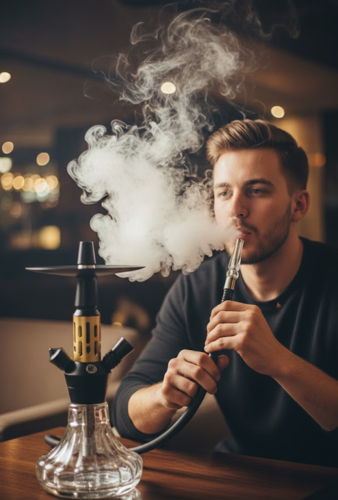 Miniatura: Cachimba portàtil amb vàlvula de purga millorada daurat suau