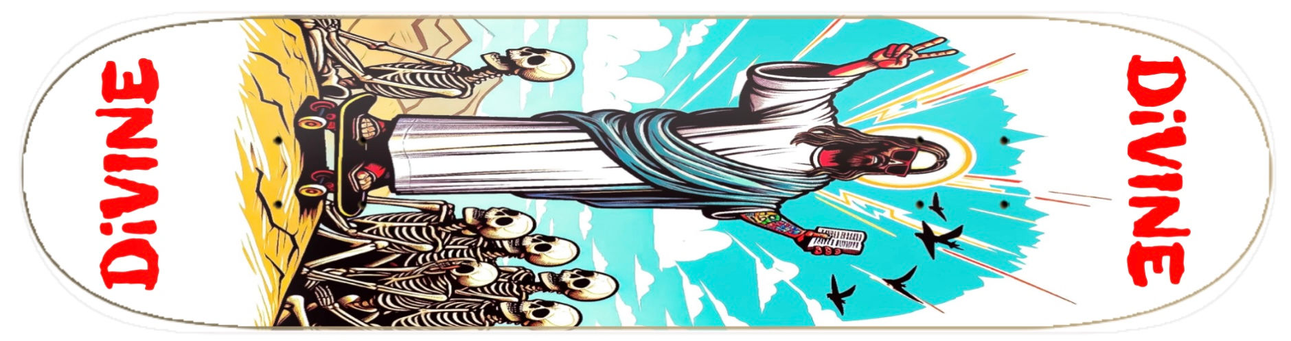 Jesus #07 Skate Deck