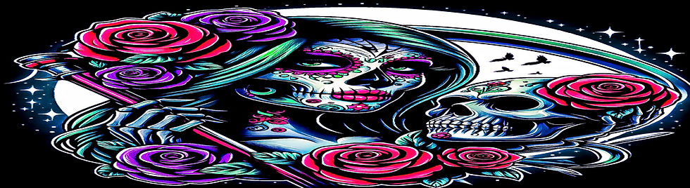 Thumbnail: Santa Muerte #07 Skate Deck 