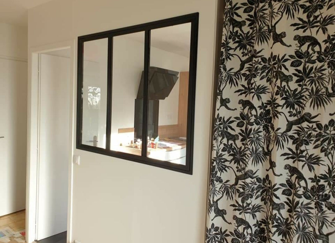 Verriere sur mesure avec cadre
