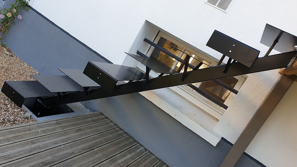 Miniature : Escalier extérieur sur mesure 