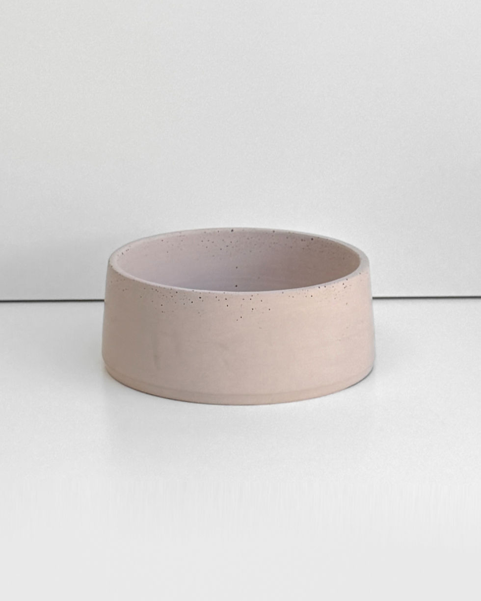 קערת בטון מעוצבת