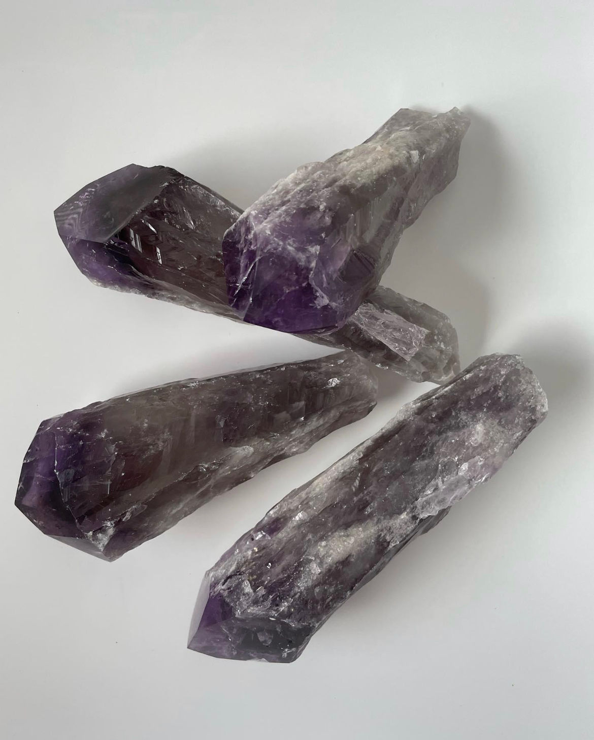 Amethyst dragon teeth  