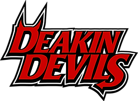 Deakin Devils Text Logo Outline.png