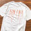 Thumbnail: Amiri MA Paint Drip Logo T-Shirt - White / Orange