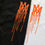 Thumbnail: Amiri MA Paint Drip Logo T-Shirt - Black / Orange