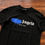 Thumbnail: Palm Angels New York Sprayed Logo T-Shirt - Black & Blue