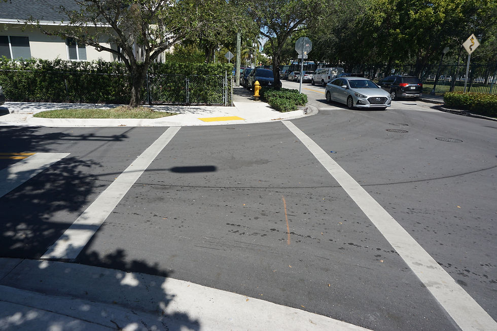 Little Havana Pedestrian Priority Zone Block Gets a Green Facelift