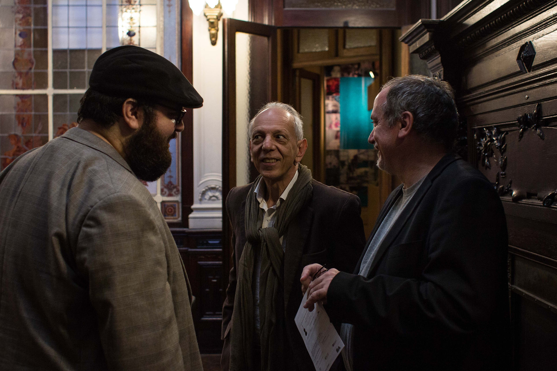 Los compositores y el director-Felipe Bozzani
