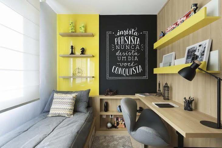 Dicas incríveis  para decorar quartos de solteiro 