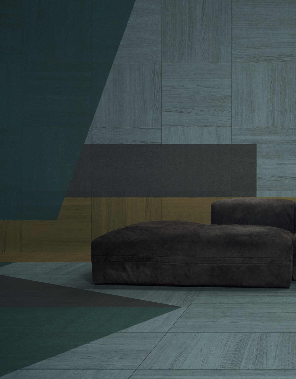Collezione Grafiche Color Block Ambientato