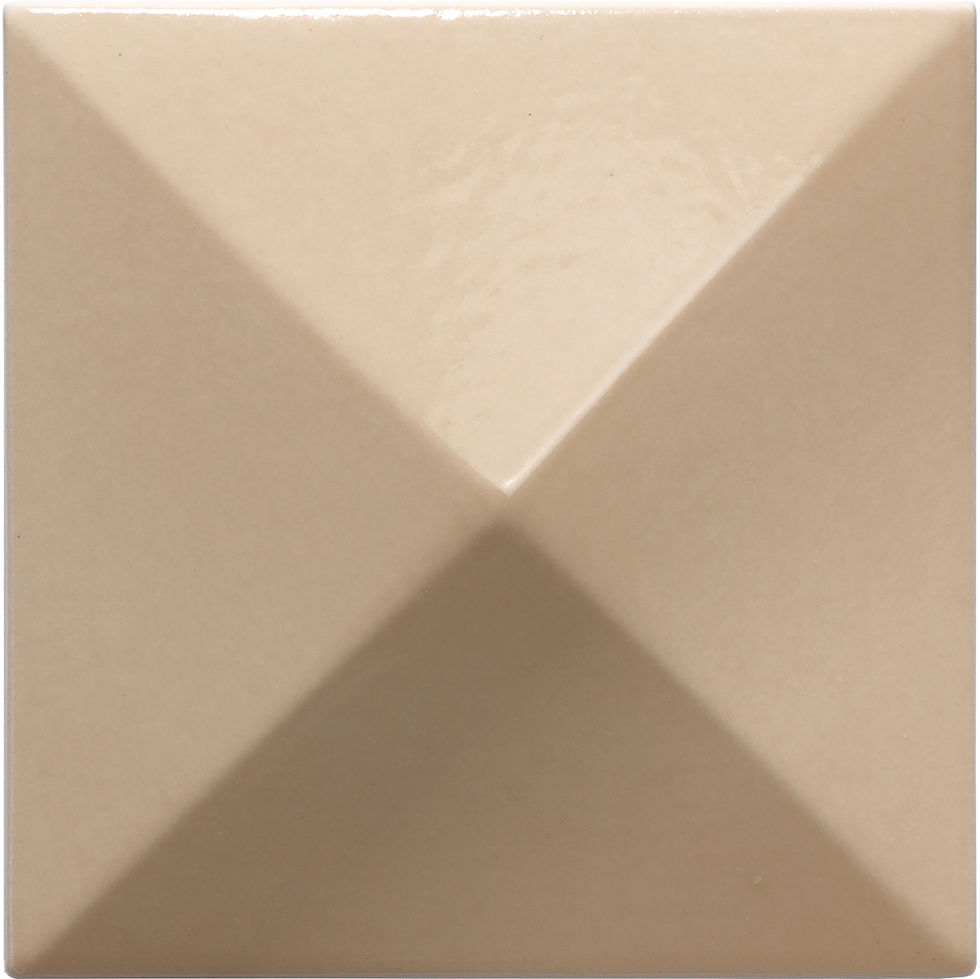 Collezione Ceramica Piramide Cipria