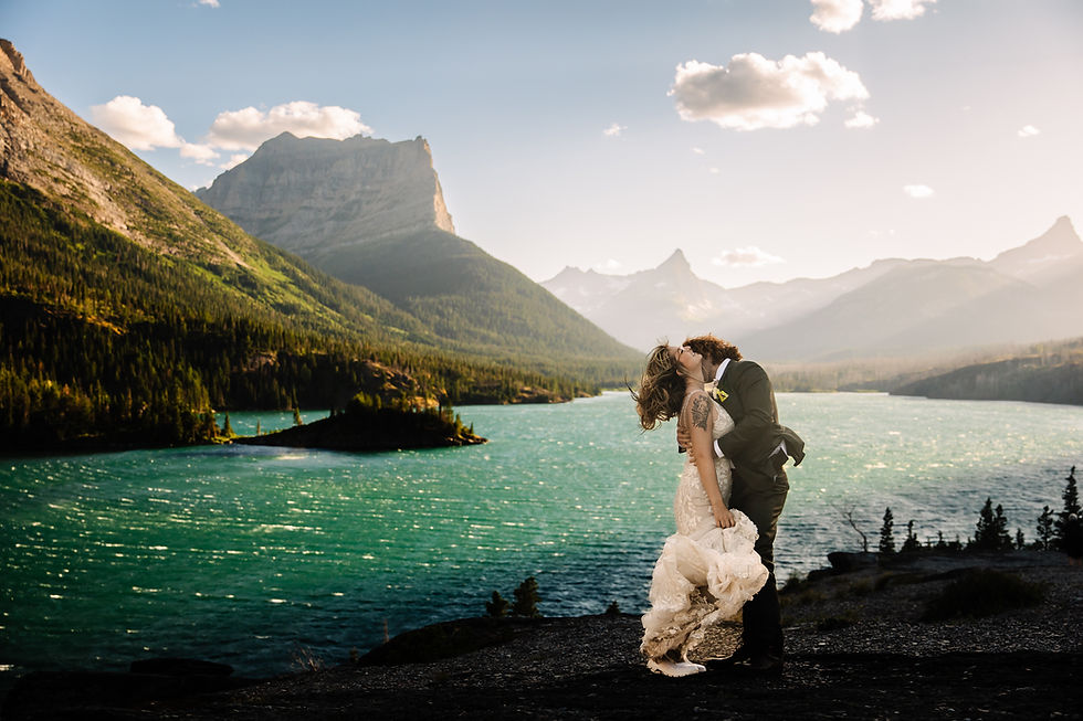 We will work hard to make sure you have a success Glacier National Park Elopement day! We want your day to be really damn good!