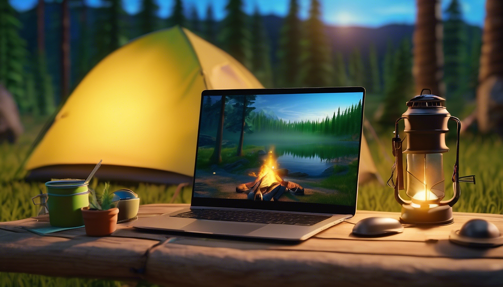 Virtual Camping Adventures Night