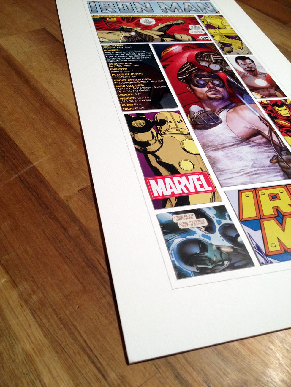 Thumbnail: IRON MAN - Unique Limited Edition ComicArt