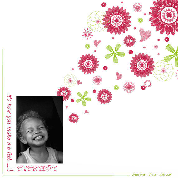Thumbnail: Digital Scrapbooking Brush - SPIROMANIA - Commercial License