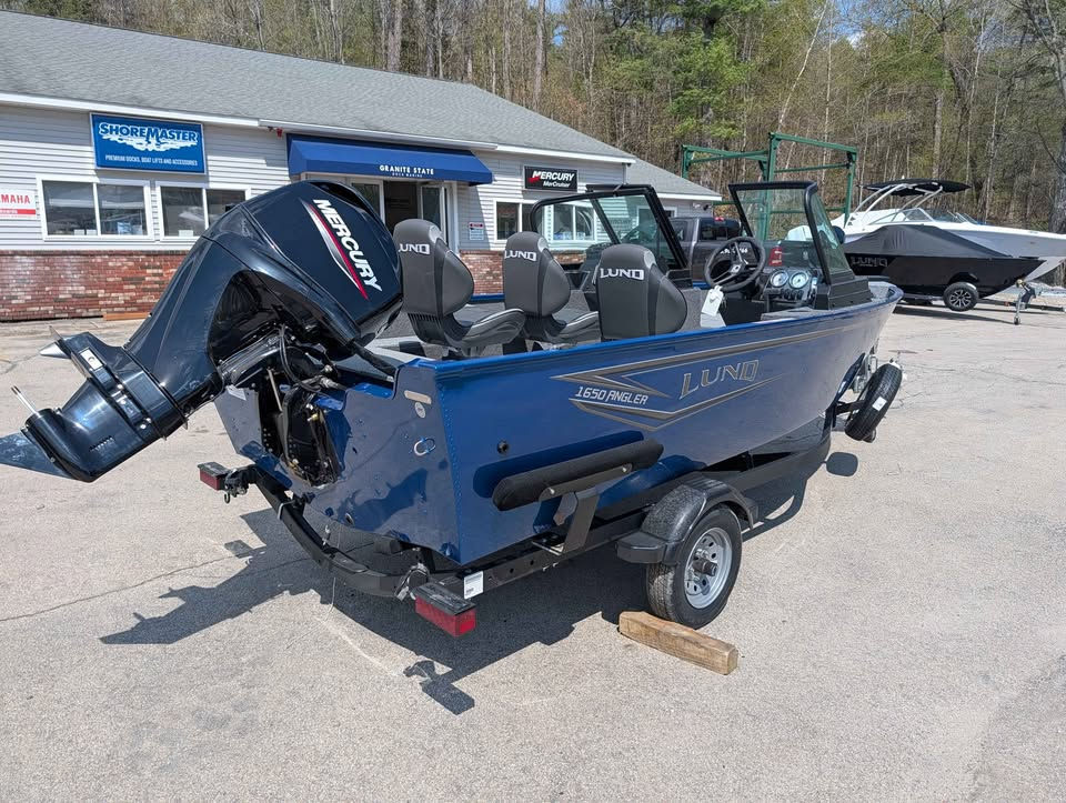 Thumbnail: 2026 Lund 1650 Angler Sport w/ Mercury 60 & Trailer - $35,800.00